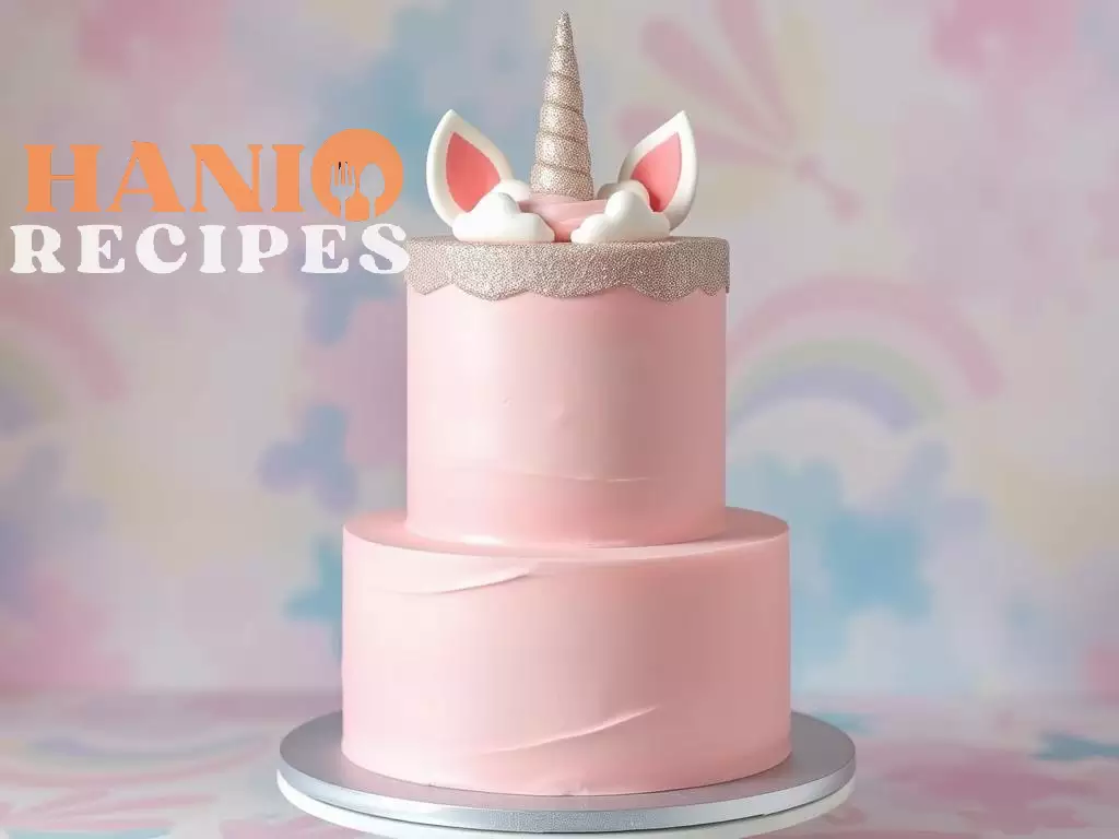 rainbow unicorn cake 